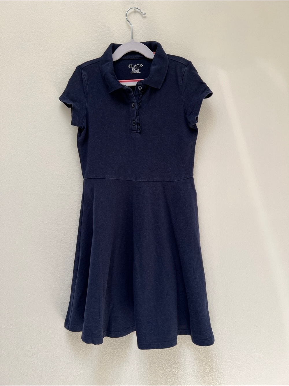 The Children's Place Navy Polo Dress for Girls